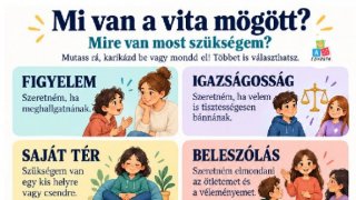 Mi van a vita mögött szükséglettérkép - Segít eljutni a „mert idegesít” válaszból egy megfogalmazható kérésig.